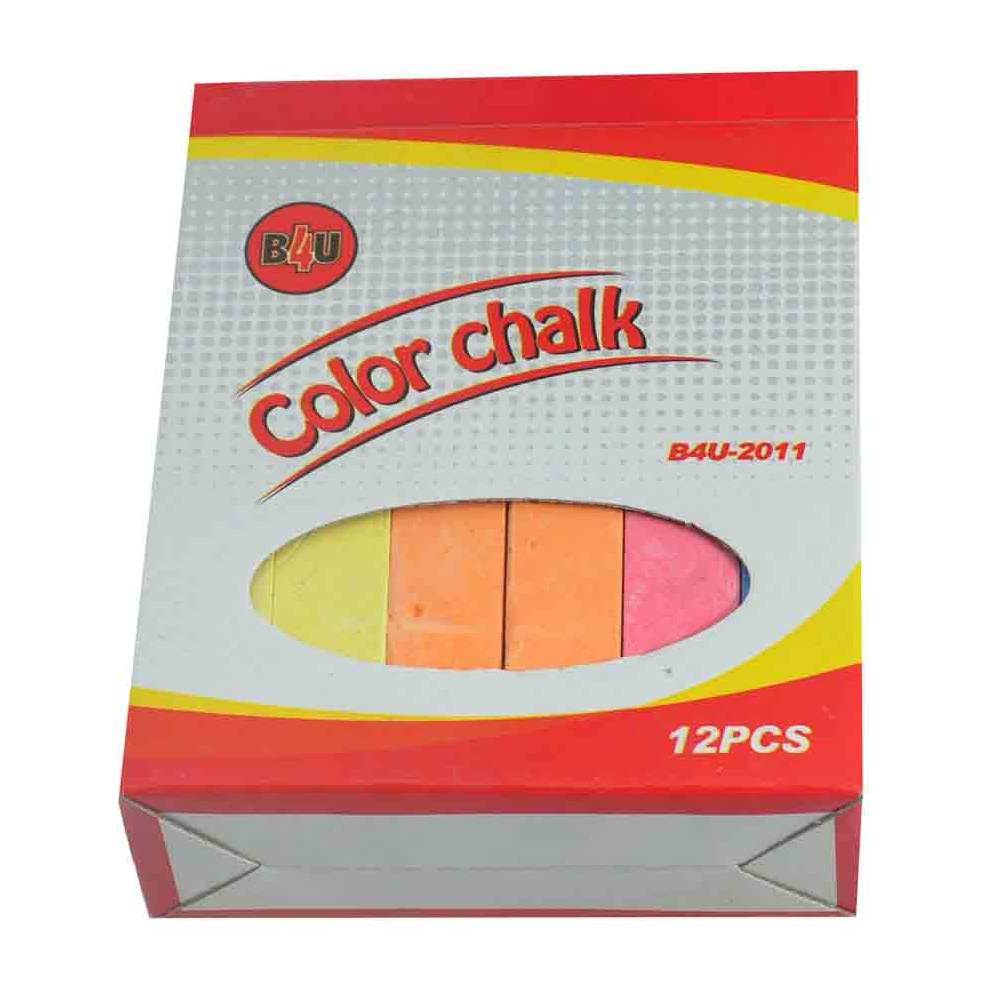Creta colorata CN, 12buc/cutie, patrata