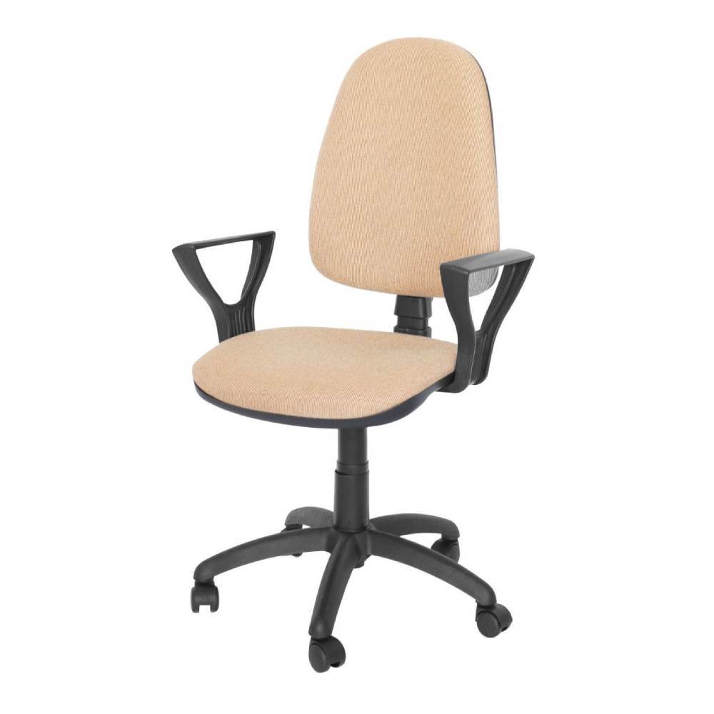 Scaun de birou ergonomic din stofa MILANO maro