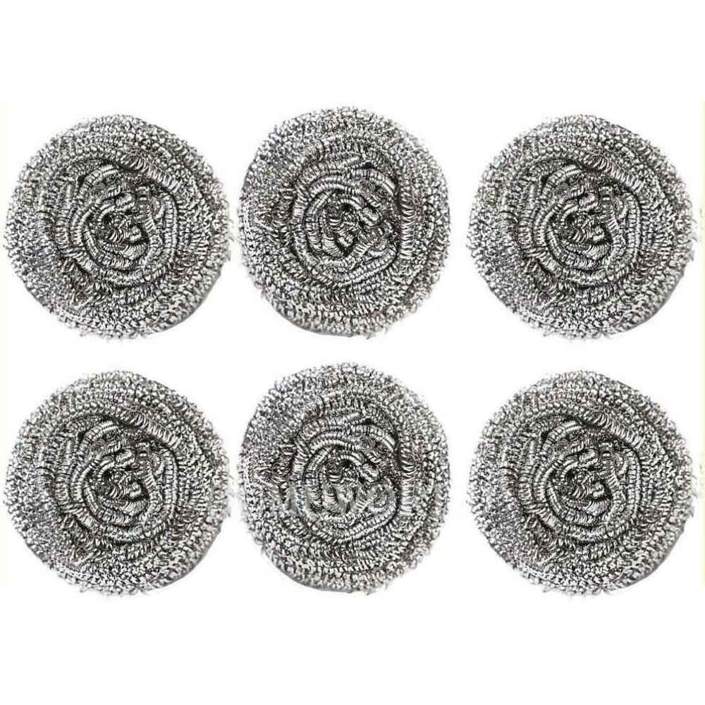 Burete vase spiralat inox 25g 6buc/set CN