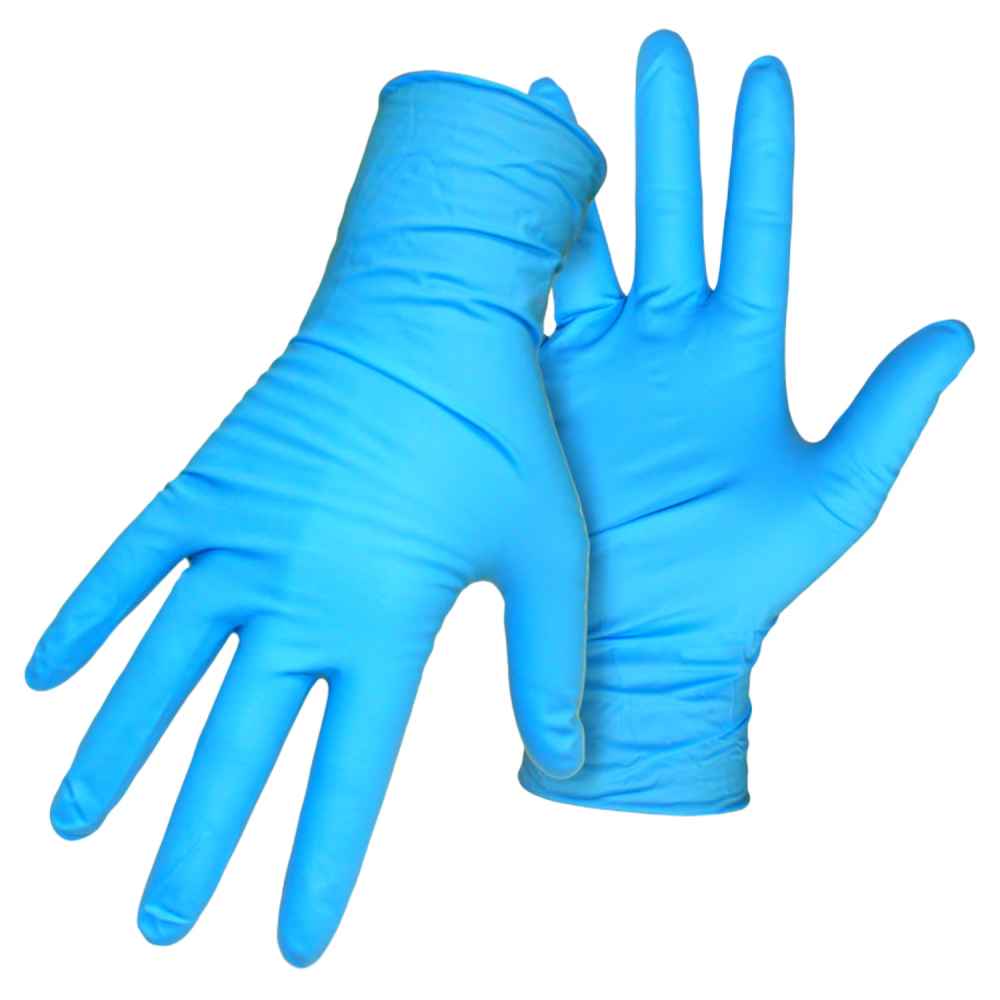 Manusi nitril economice nepudrate 200buc/cutie marime S