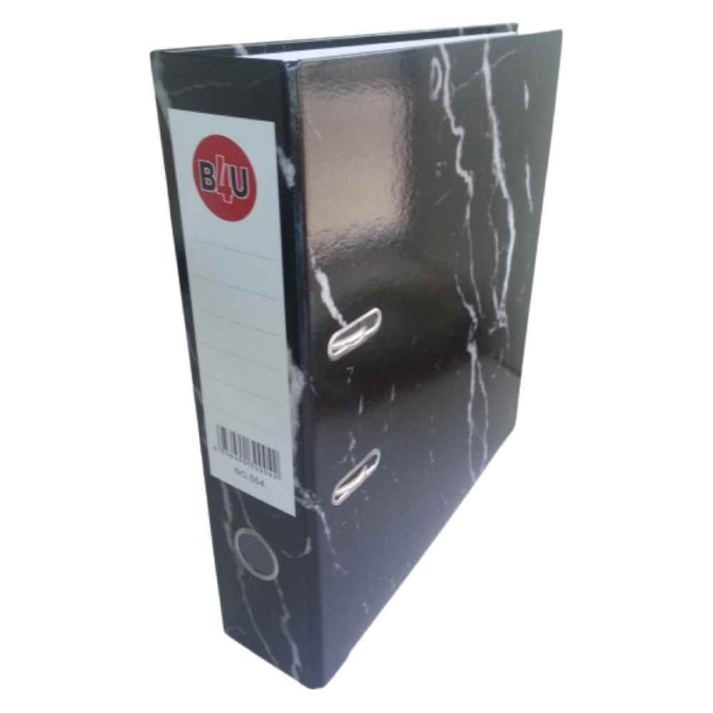 Biblioraft marmorat A4, 5.5cm, standard, B4U