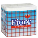 Servetele de masa albe 1 str, celuloza 25x25 50 buc/pachet FIORE