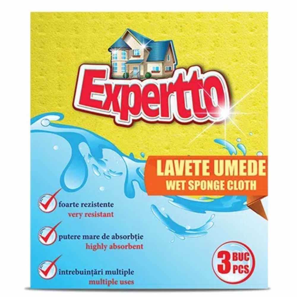 EXPERTTO LAVETE UMEDE 3BUC/SET