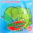 Servetele de masa 1 str, celuloza, 30x30 cm, 100 foi/pachet ELEFANTUL VERDE