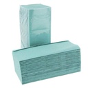 Prosop de hartie, pliat, reciclata verde, 1 strat, 186 foi, 21x20cm, GREEN JUMBO