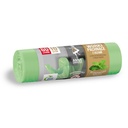 Saci menajeri, 60 l, 10 buc, cu urechi de prindere, verde, ANA