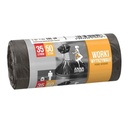 Saci menajeri, 35 l, 50 buc, negru, ANA