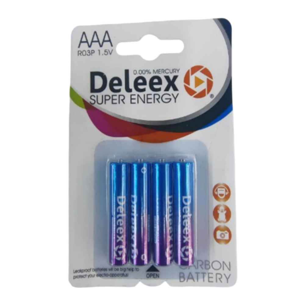 Baterie R03P AAA 1.5V Deleex Super Energy 4 buc/blister