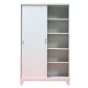 Fiset cu 2 usi glisante cu picioare si 4 polite 40kg/polita 1200x450x1900mm A166/9