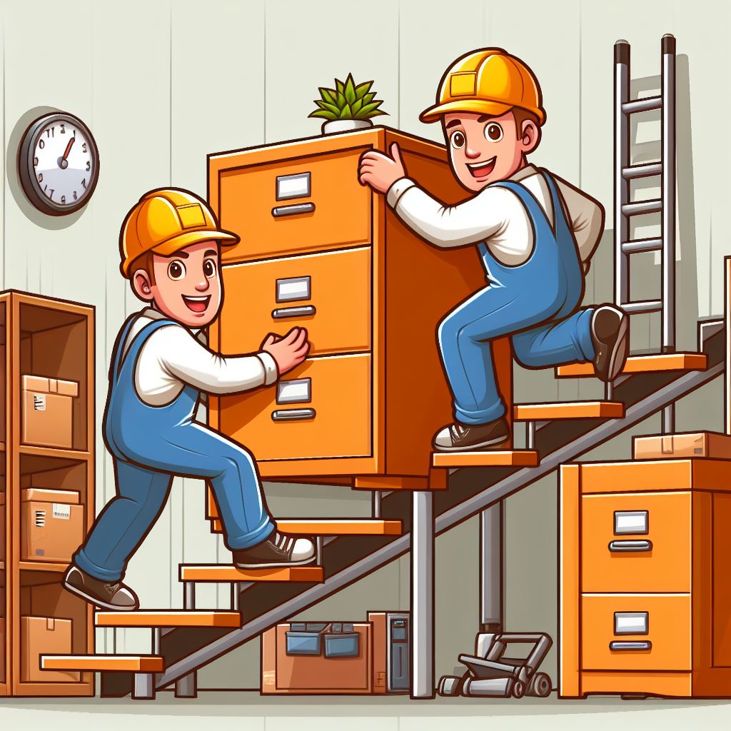 Serviciu manipulare la orice etaj (pe unitate de produs)