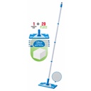 Set mop plat cu 20 servetele uscate Kleaner KA2418