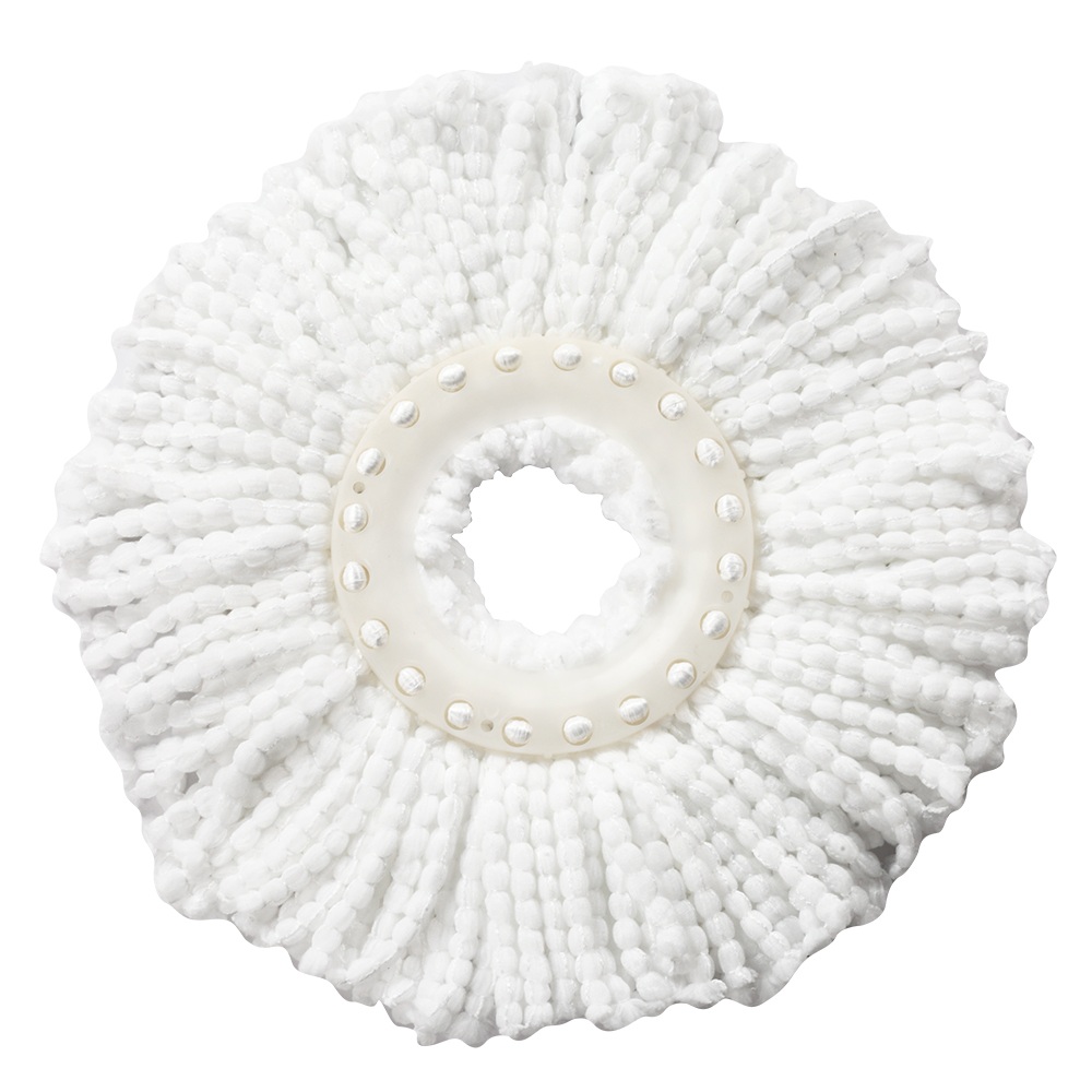 Rezerva pentru mop circular alb 124 gr Kleaner GSR-T002