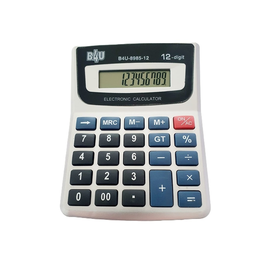 [41120100] Calculator 12 digiti CN 8985/CL1800S B4U