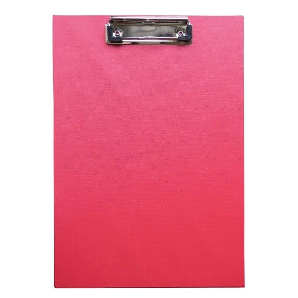 [50992403] Clipboard simplu, carton plastefiat,  A4, rosu, CN