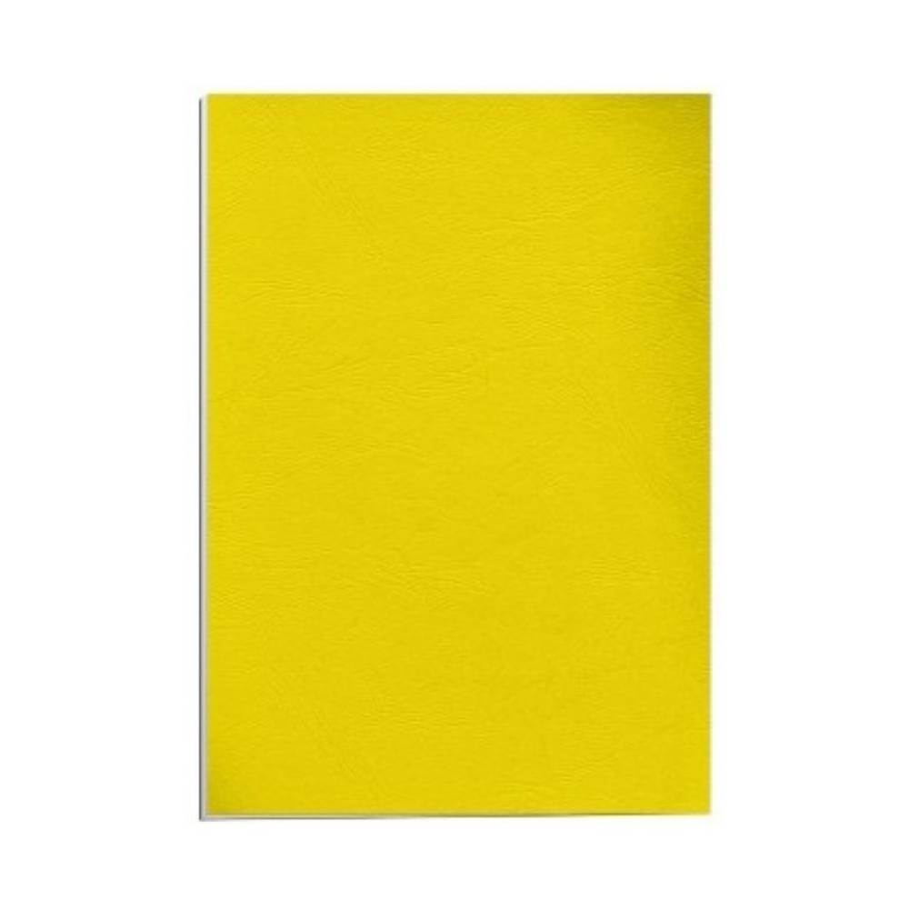 [50700008] Coperti indosariere A4, imit piele, galben CN, 250 gr/mp, 100buc/top