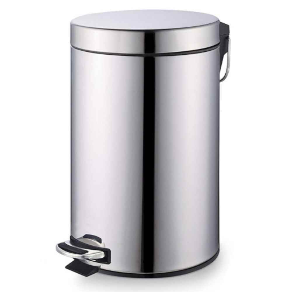 [71099587] Cos gunoi metalic cu pedala si capac 5L CN