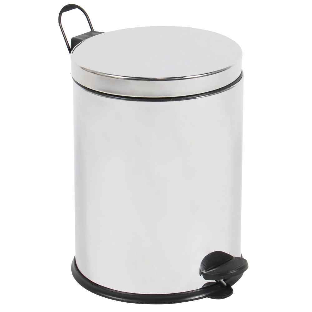 [71032560] Cos gunoi metalic cu pedala si capac 8L CN