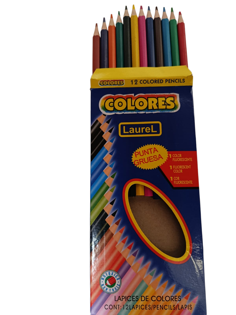 [90421300] Creioane colorate 12cul/set CN