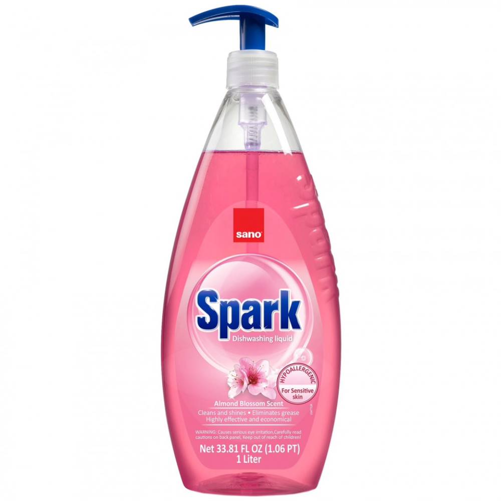 [70823501] Detergent de vase 1l SANO SPARK MIGDALE