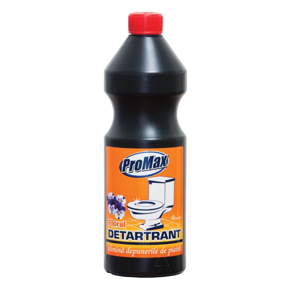[27123565] Detergent lichid detartrant grup sanitar si obiecte sanitare de bucatarie, floral, 1 l, PROMAX