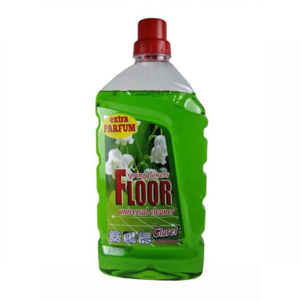 [70845748] Detergent lichid pardoseli, flori de primavara, 1 l, CLORET