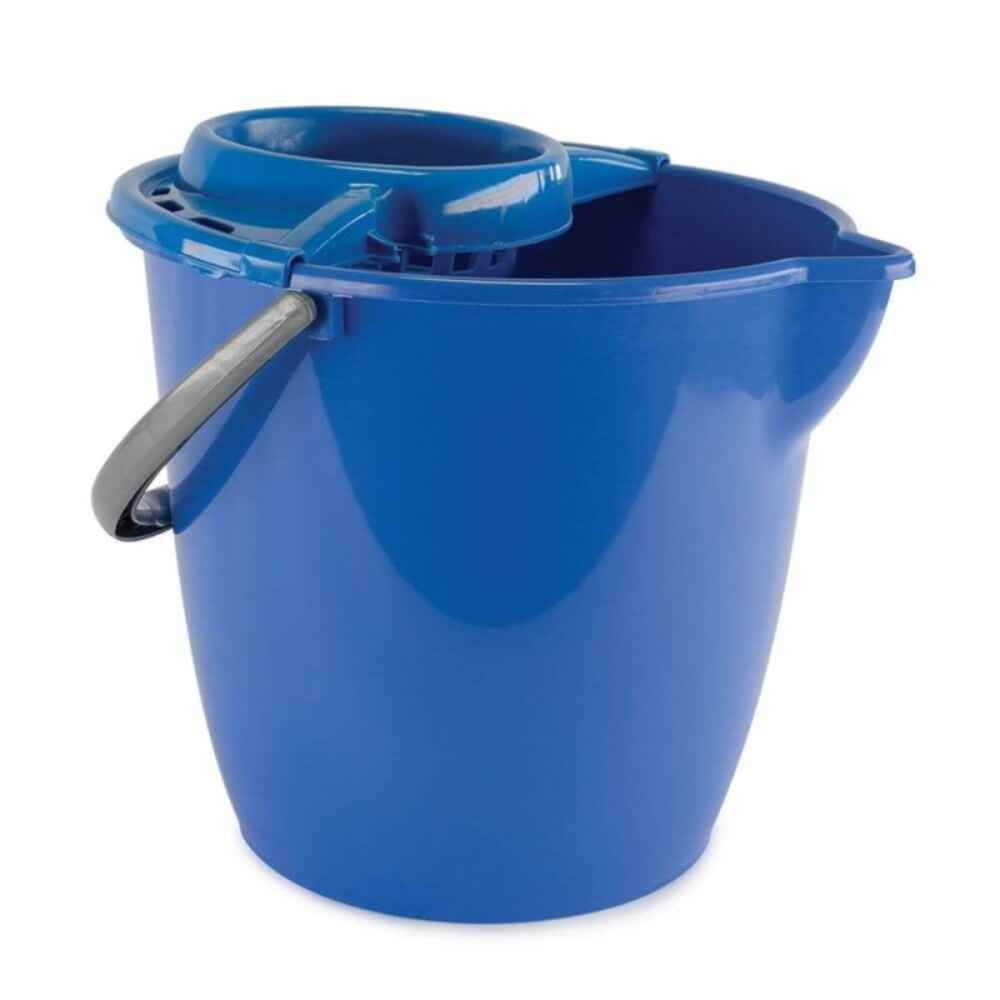 [71050449] Galeata rotunda cu storcator 12L ALBASTRA