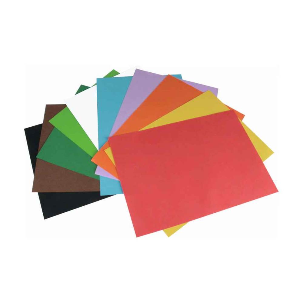 [90611400] Hartie glasata A4 10 cul/set