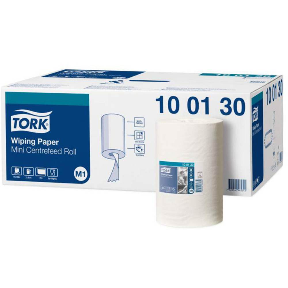 [71022555] Prosop de hartie, derulare centrala, pentru dispenser, 1 strat, 606 gr, 120 m, TORK 100130