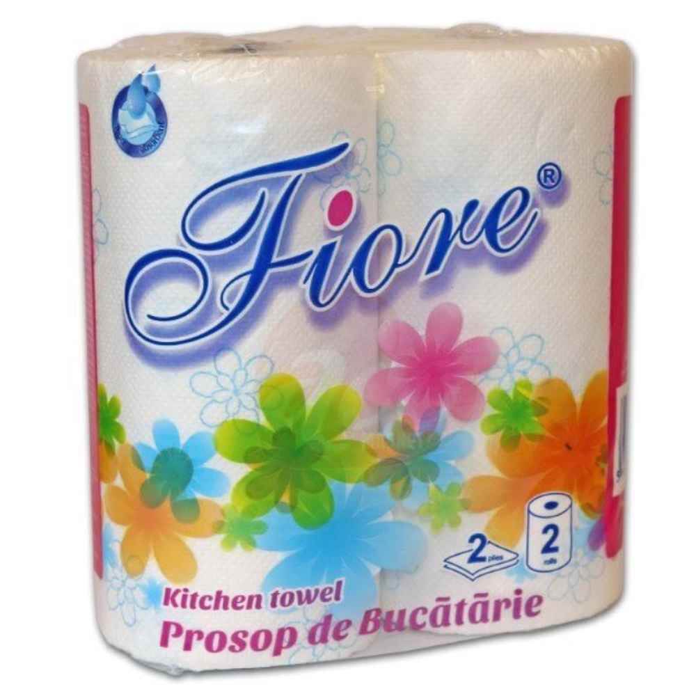 [71094005] Prosop de hartie, celuloza, 2 straturi, 50 foi, 11 m, 2buc/set FIORE