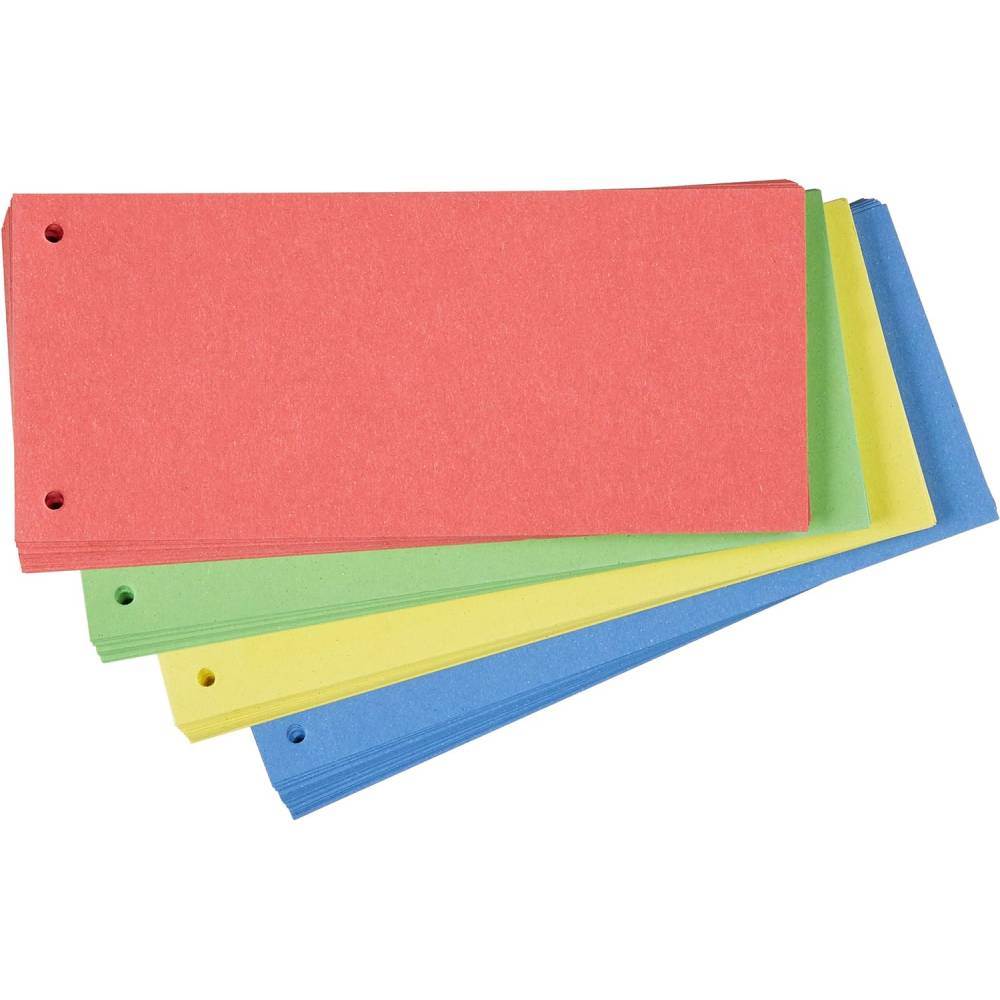 [30498700] Intercalatoare carton 240 x 105mm, 100 buc/set, div culori B4U