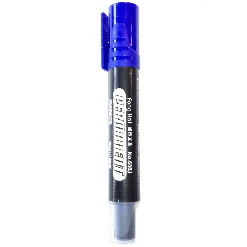 [20875311] Marker permanent cu refill, albastru , CN 6881