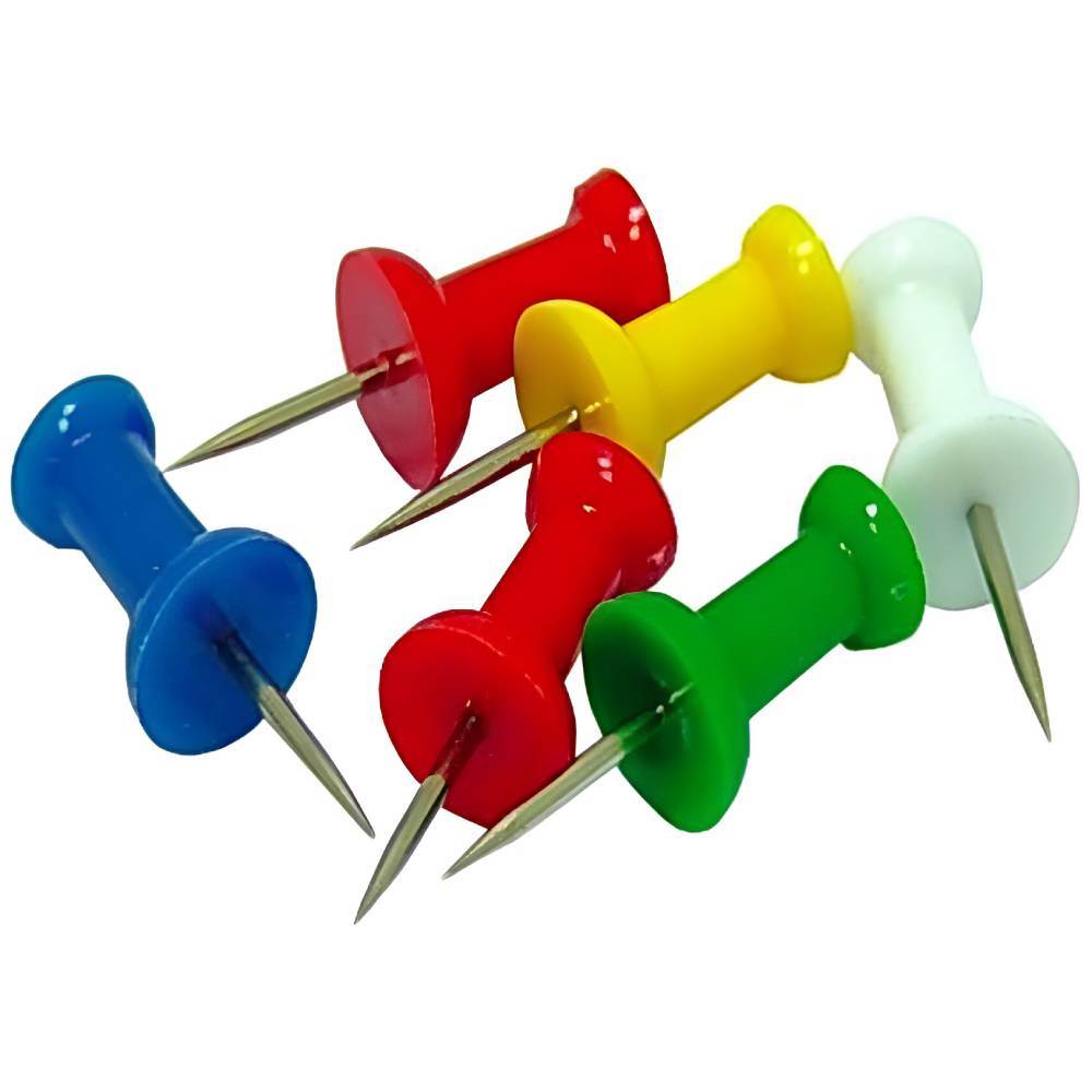 [50441200] Pioneze panou pluta color CN, 50buc/cut