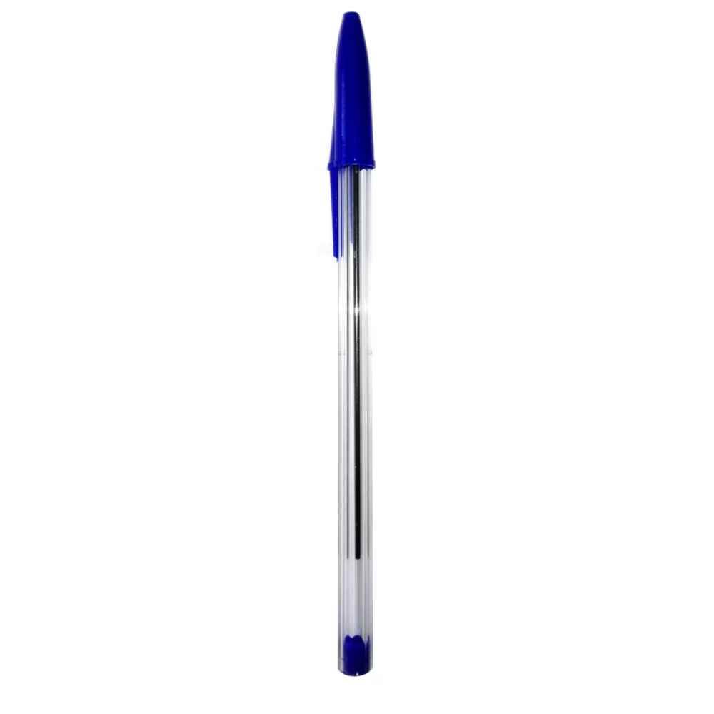 [20126101] Pix unica folosinta, corp transp, albastru CN Ball Pen 934