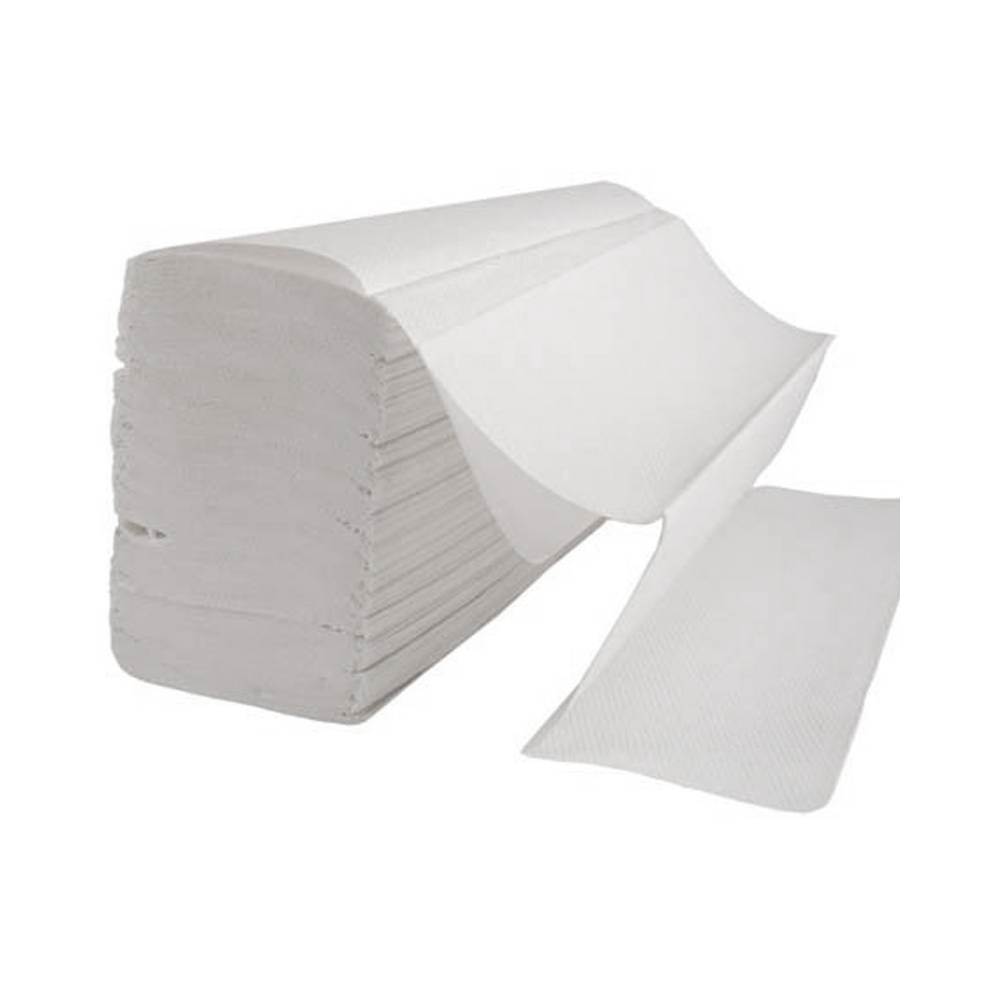 [71030900] Prosoape hartie ZZ alb 20.6x21 2 straturi 200buc/pac