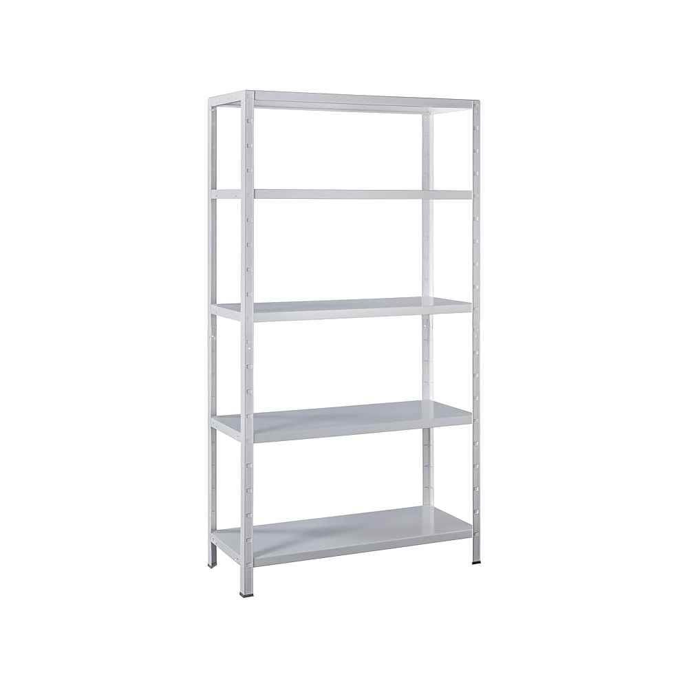 [15423997] Raft metalic GRI 5 polite METAL 100 kg/polita 180x100x40 cm montaj CLIPS / CLEME B4U