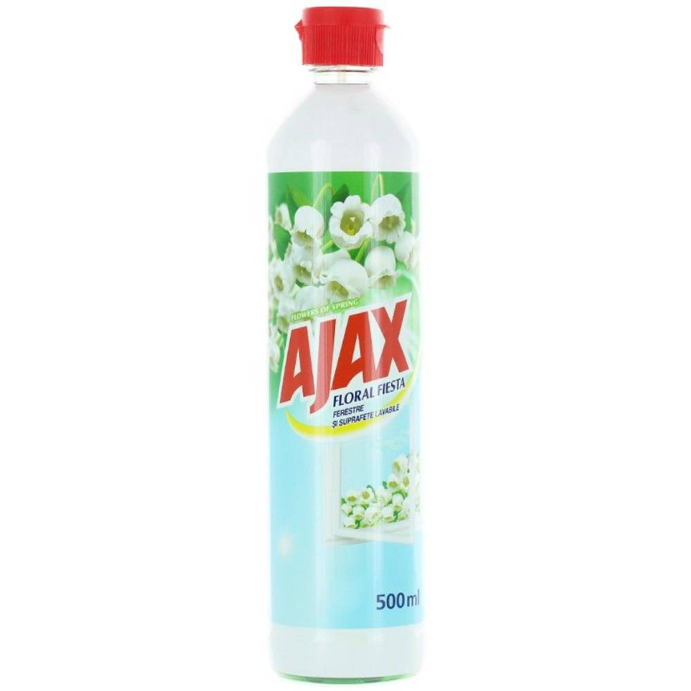 [71008461] Rezerva solutie pentru geam 500ml AJAX FLORAL FIESTA