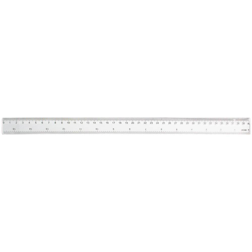 [90504800] Rigla 40cm plastic, transp, CN 20buc/tipla, 720buc/bax