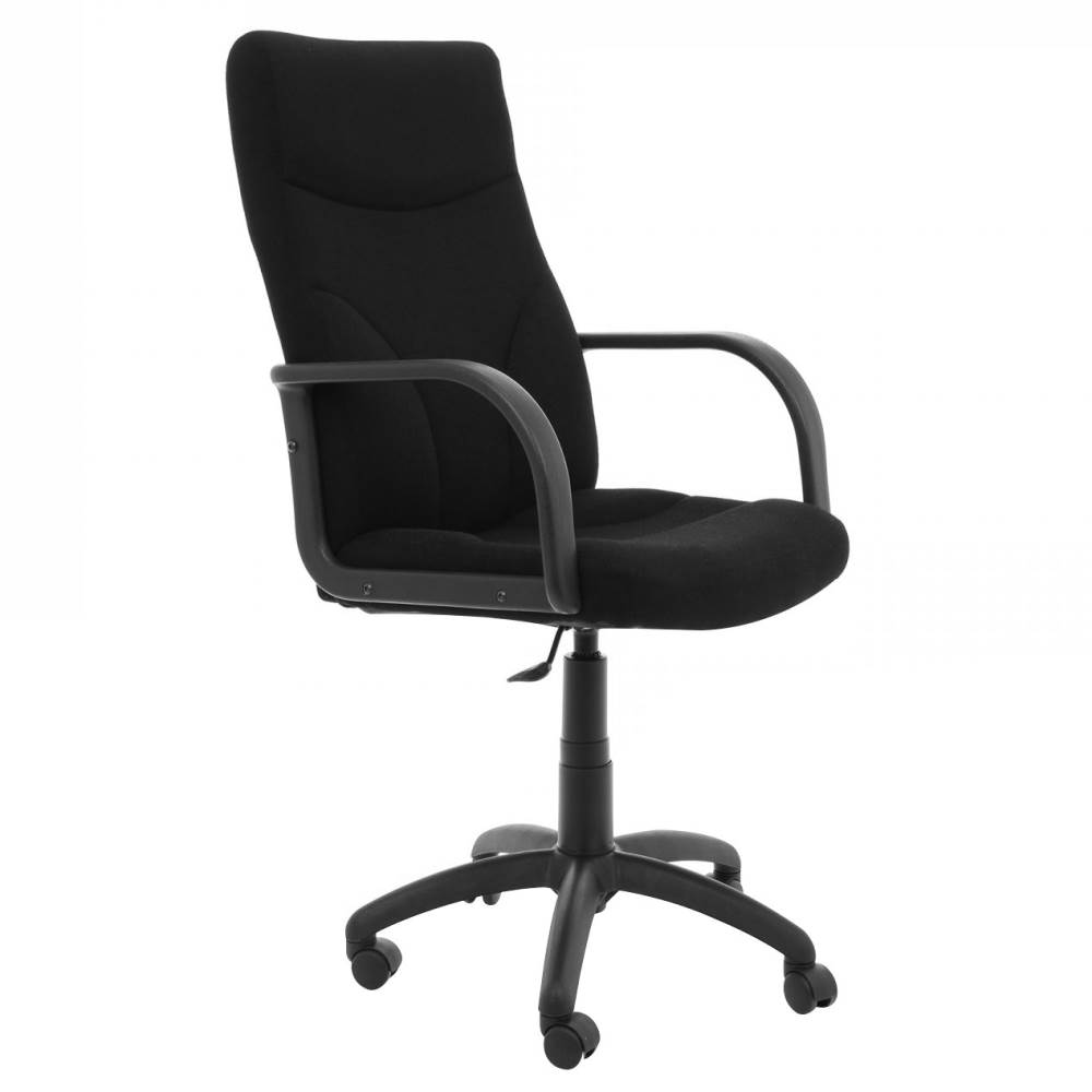 [14403572] Scaun de birou directorial ergonomic material textil RIVA B4U NEGRU