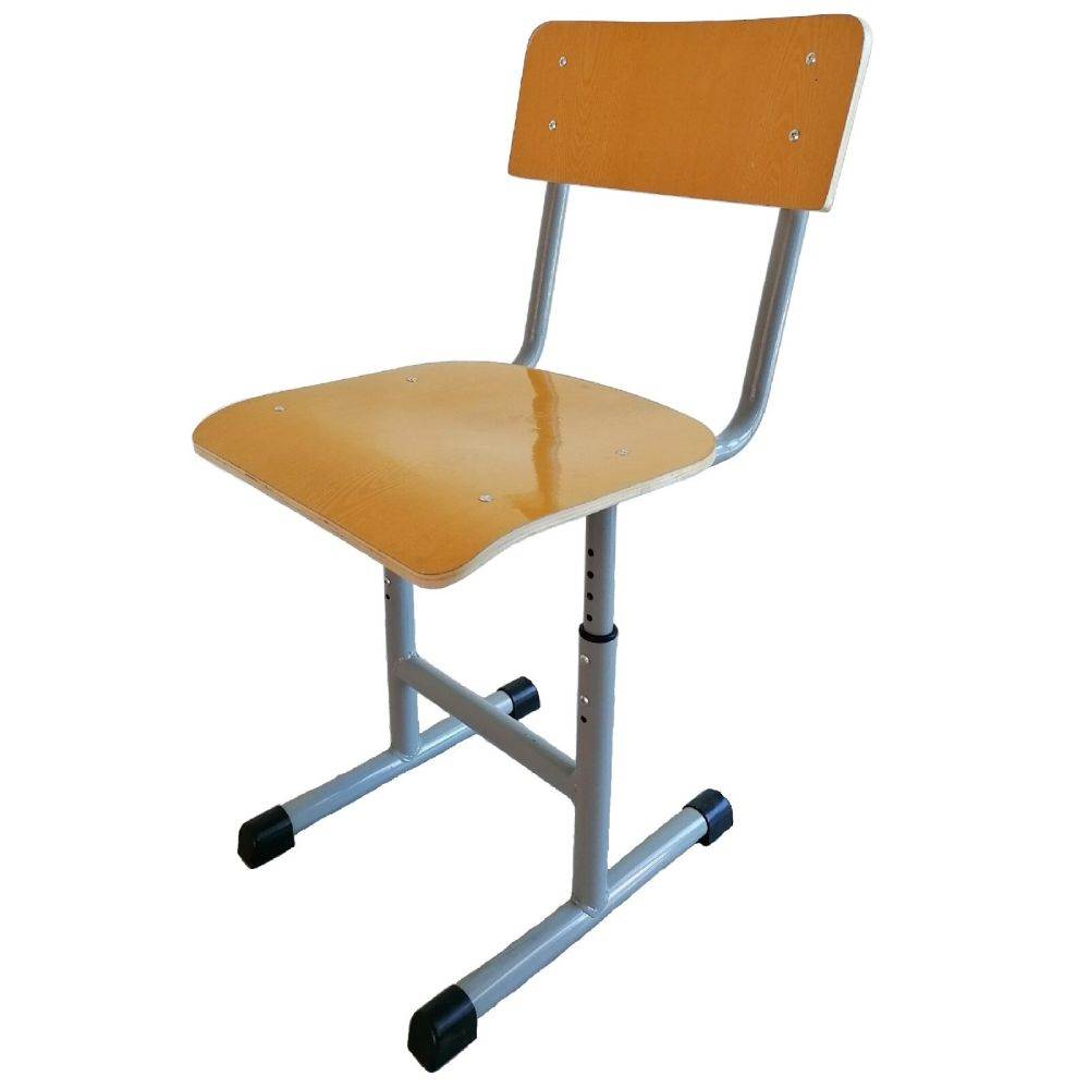 [14412460] Scaun scolar reglabil lemn 380x350xh460 mm HPL B4U