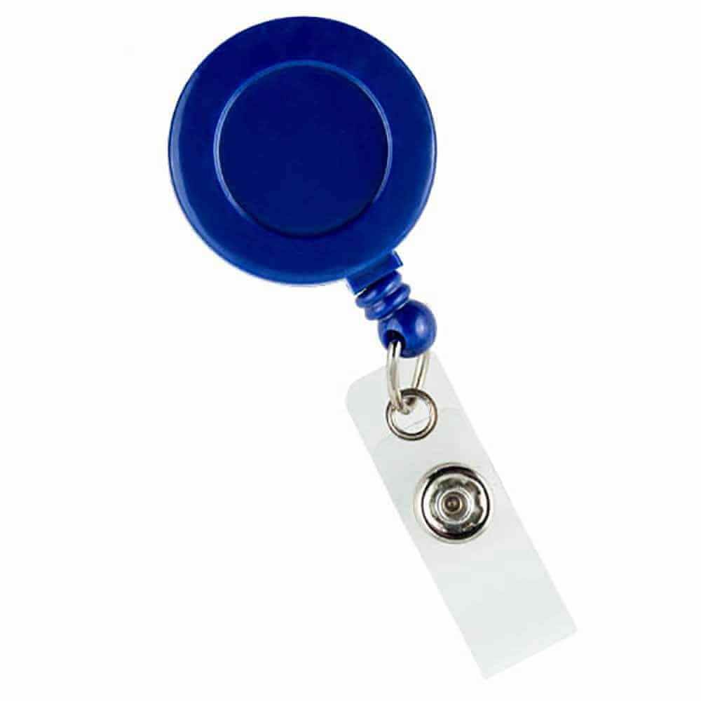 [50819301] Snur retractabil din plastic albastru CN