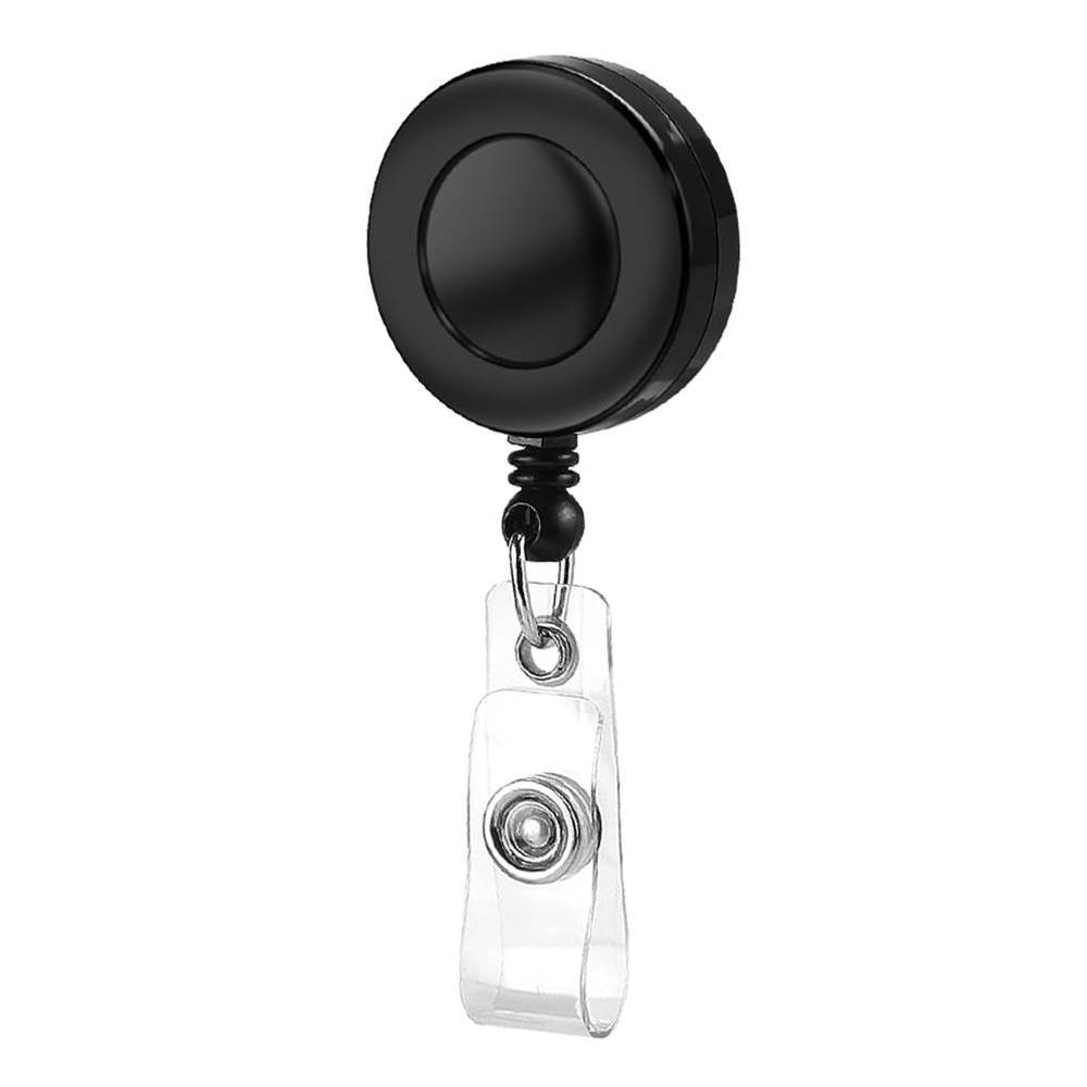 [50819302] Snur retractabil din plastic negru CN