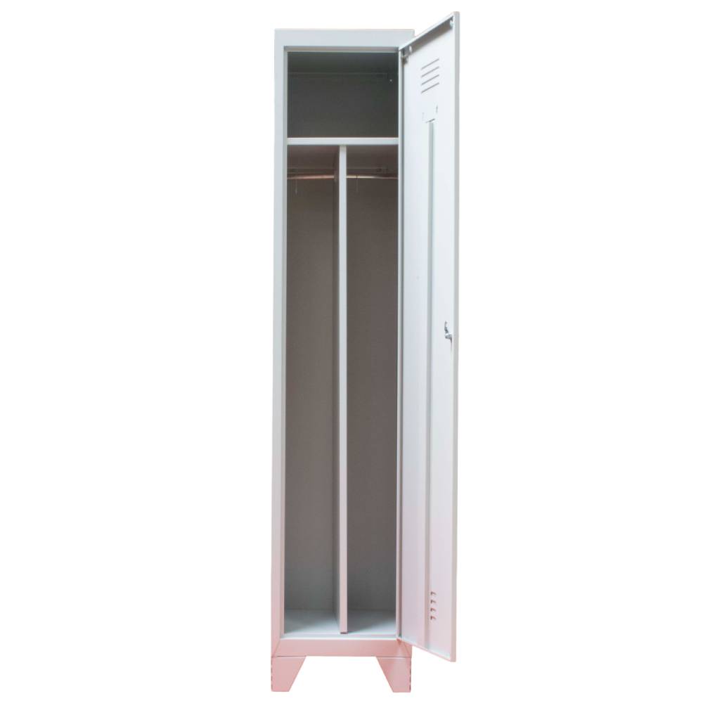 [15422567] Vestiar metalic, 1 compartiment, 400x450x1800mm, gri, A872 B4U