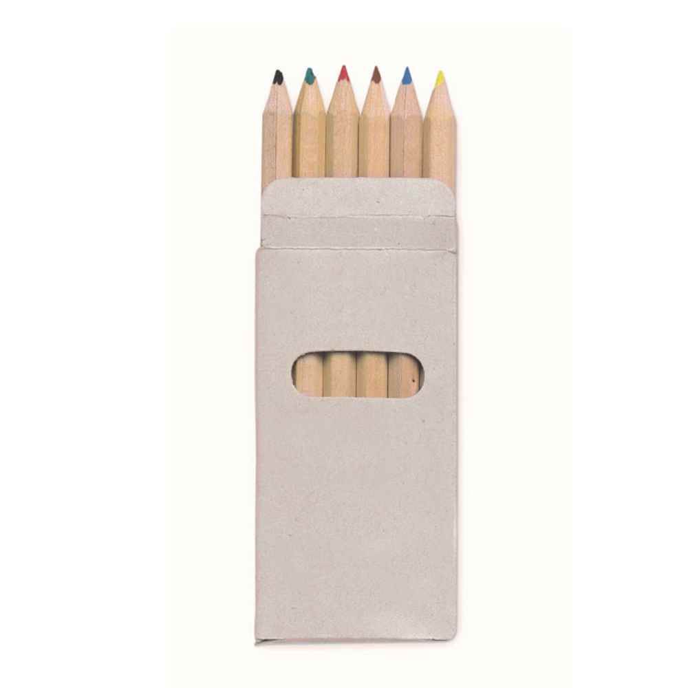 [90421500] Creioane colorate 6cul/set CN