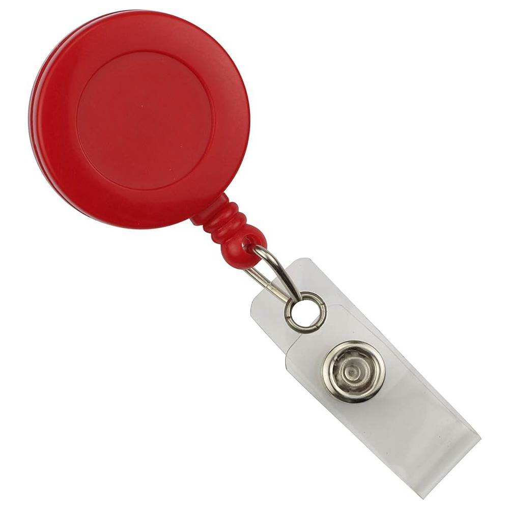 [50819303] Snur retractabil din plastic rosu CN