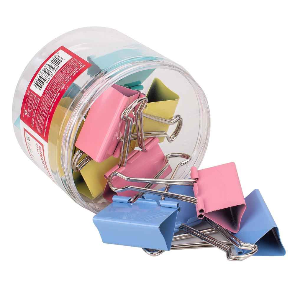 [40723470] Clips color 25mm 48 buc/set