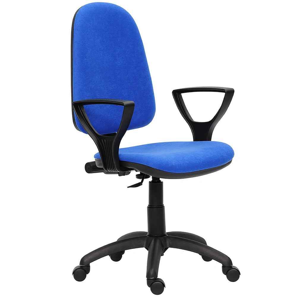 [14425700] SCAUN ERGONOMIC STOFA POLO ALBASTRU