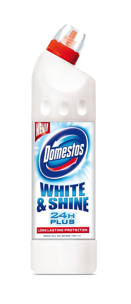 [71009900] Detergent lichid dezinfectant universal pentru toaleta, 750 ml, DOMESTOS White Shine