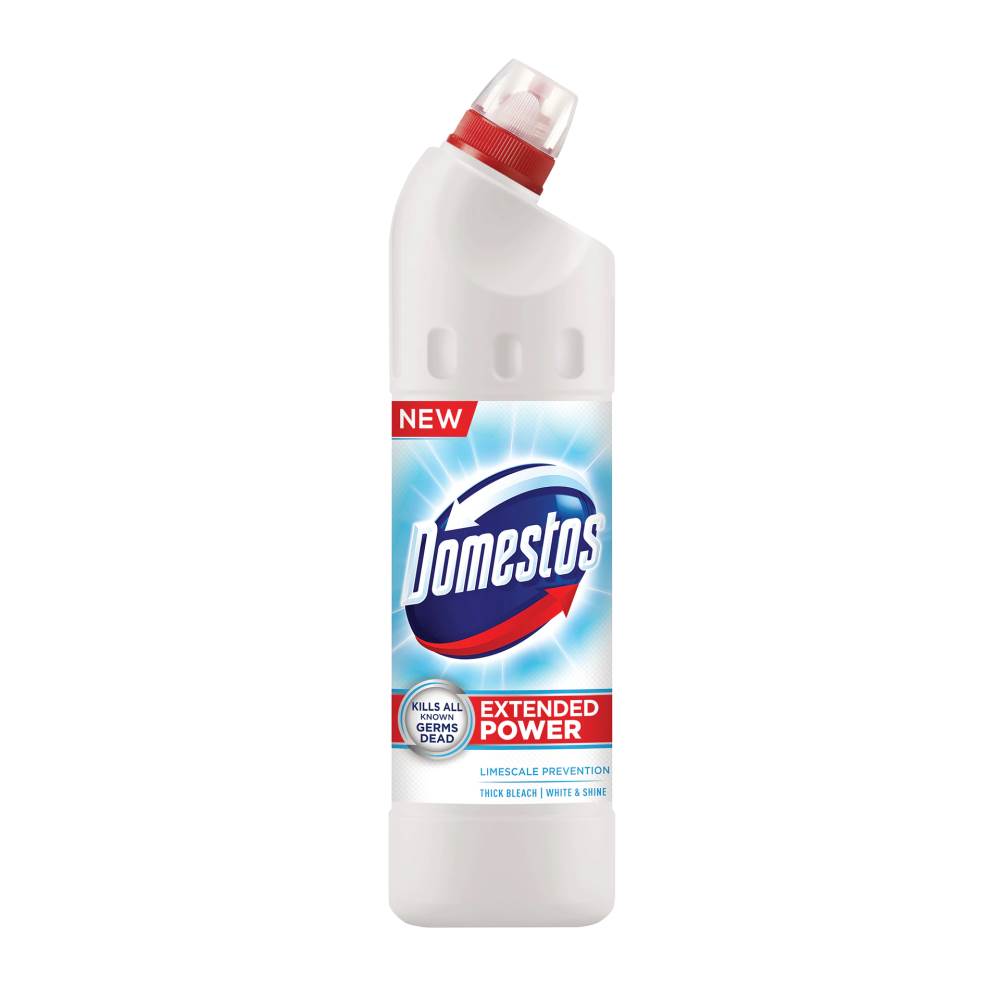 [71009900] Detergent lichid dezinfectant universal pentru toaleta, 750 ml, DOMESTOS White Shine