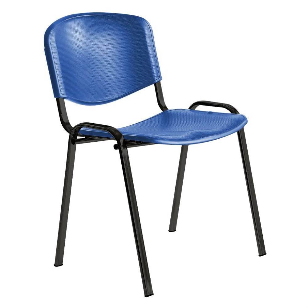 [14400435] SCAUN VIZITATOR FELICIA RIO DIN PLASTIC, ALBASTRU