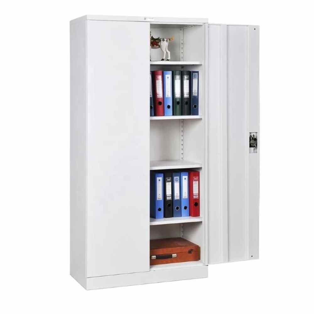 [15400224] Fiset metalic, 2 usi, 4 polite, 40 kg/polita, 800x350x1800mm, gri, A152 B4U, montat